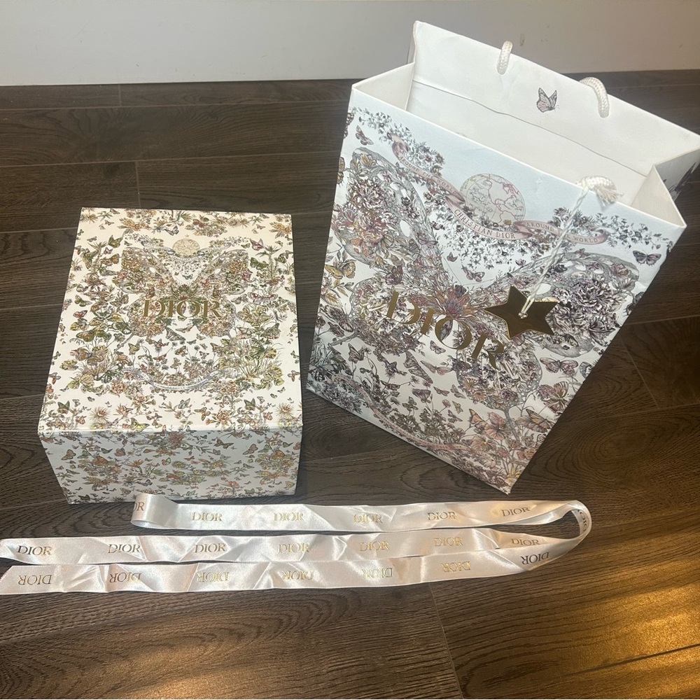 Dior Empty Box and Paper Bag Limited Edition